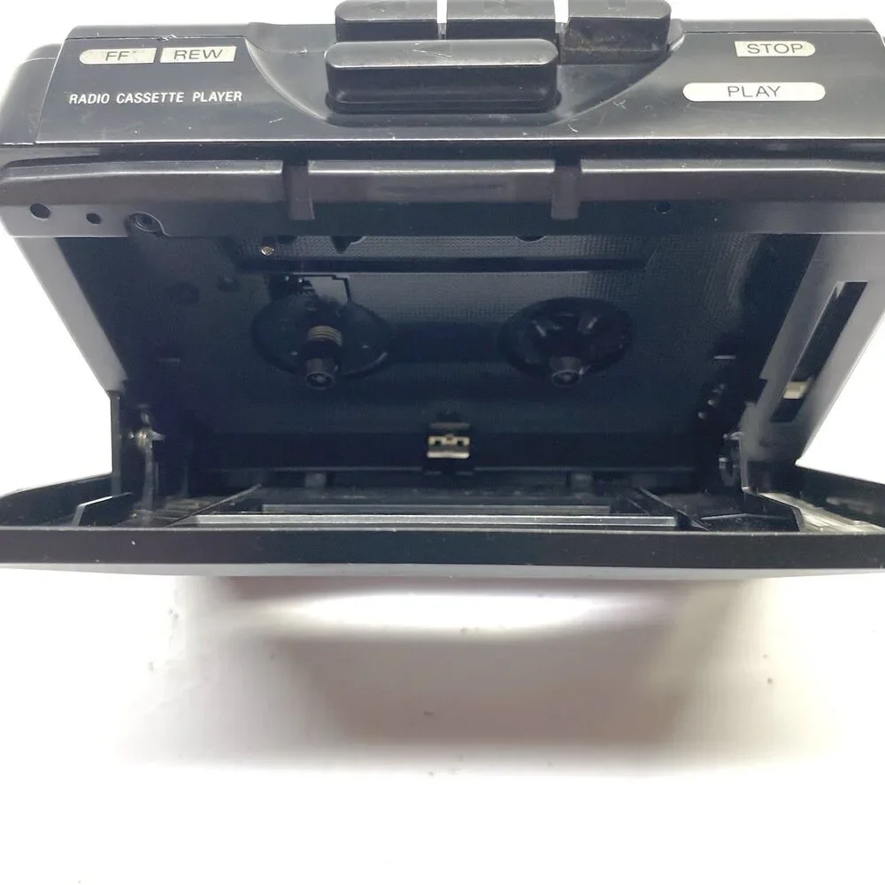 Sony Walkman WM-F2015 FM/AM Cassette Player New Drive Belts Working Condition